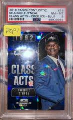 Shaquille O'Neal [Blue Cracked Ice] #16 Basketball Cards 2018 Panini Contenders Optic Class Acts Prices