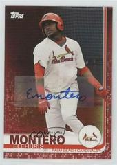 Elehuris Montero [Autograph Red] #182 Baseball Cards 2019 Topps Pro Debut Prices