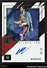 Mansoor Wrestling Cards 2022 Panini Impeccable WWE Indelible Ink Autographs Prices
