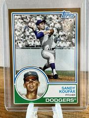 Sandy Koufax [Gold] Baseball Cards 2018 Topps 1983 Baseball Prices