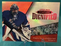 Henrik Lundqvist [Red] #D-11 Hockey Cards 2022 Upper Deck Stature Dignified Prices