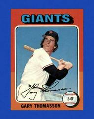 Gary Thomasson #529 Baseball Cards 1975 Topps Prices