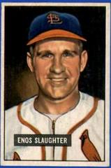 Enos Slaughter #58 Baseball Cards 1951 Bowman Prices