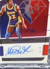Magic Johnson [Purple] Basketball Cards 2021 Panini One and One 75th Team Signatures Prices