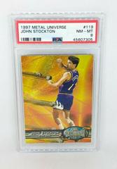 John Stockton Basketball Cards 1997 Metal Universe Prices