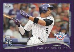Carlos Gonzalez Baseball Cards 2014 Topps Opening Day Prices