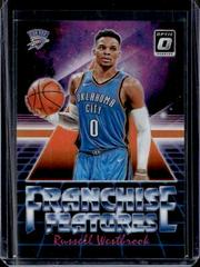 Russell Westbrook [Orange] #21 Basketball Cards 2018 Panini Donruss Optic Franchise Features Prices
