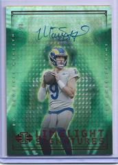 Matthew Stafford [Red] #LS-MS Football Cards 2022 Panini Illusions Limelight Signatures Prices