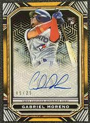 Gabriel Moreno [Orange] Baseball Cards 2023 Topps Tribute Iconic Perspectives Autographs Prices