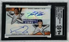 Miguel Cabrera, Spencer Torkelson #BSDA-CT Baseball Cards 2022 Topps Update Stars Dual Autographs Prices