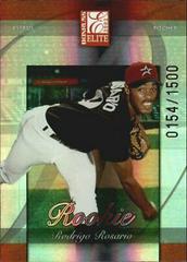 Rodrigo Rosario #164 Baseball Cards 2002 Donruss Elite Prices