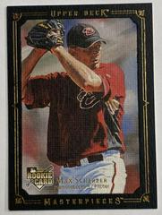 Max Scherzer [Framed Black] #5 Baseball Cards 2008 Upper Deck Masterpieces Prices