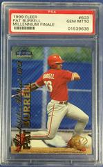 Pat Burrell Baseball Cards 1999 Fleer Prices