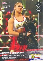Ronda Rousey Wrestling Cards 2018 Topps Now WWE Prices
