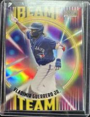 Vladimir Guerrero Jr. [Gold] Baseball Cards 2022 Stadium Club Chrome Beam Team Prices