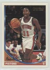 Isiah Thomas Basketball Cards 1993 Topps Gold Prices