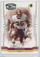 Sean Taylor [Green] Football Cards 2005 Panini Donruss Throwback Threads Prices