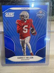 Garrett Wilson [Showcase] #D8 Football Cards 2022 Panini Score NFL Draft Prices