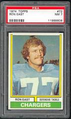 Ron East #72 Football Cards 1974 Topps Prices
