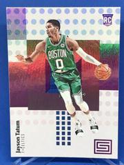 Jayson Tatum [Blue] Basketball Cards 2017 Panini Status Prices