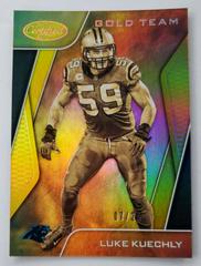 Luke Kuechly [Mirror Gold] Football Cards 2017 Panini Certified Gold Team Prices
