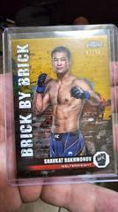 Shavkat Rakhmonov [Gold Refractor] #BYB-11 Ufc Cards 2024 Topps Chrome UFC Brick by Brick Prices