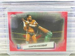 Santos Escobar [Red Refractor] #IV-28 Wrestling Cards 2021 Topps Chrome WWE Image Variations Prices