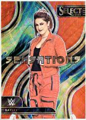 Bayley [Red Wave] Wrestling Cards 2023 Panini Select WWE Sensations Prices