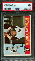 Barry Latman #41 Baseball Cards 1960 Topps Prices