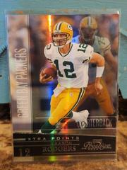 Aaron Rodgers [Xtra Points Black] #55 Football Cards 2006 Playoff Prestige Prices
