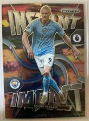 Erling Haaland Soccer Cards 2022 Panini Prizm Premier League Instant Impact Prices