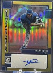 Tylor Megill [Gold] Baseball Cards 2022 Panini Donruss Optic Signature Series Prices