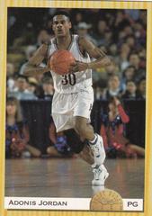 Adonis Jordan #47 Basketball Cards 1993 Classic Prices