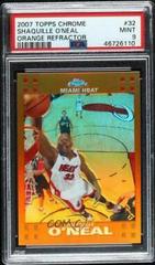 Shaquille O'Neal [Orange Refractor] #32 Basketball Cards 2007 Topps Chrome Prices