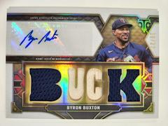 Byron Buxton Baseball Cards 2022 Topps Triple Threads Autograph Relic Prices