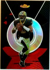 Aaron Brooks [Black Refractor] #114 Football Cards 2005 Topps Finest Prices