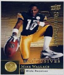 Mike Wallace Football Cards 2009 Upper Deck Rookie Exclusives Prices