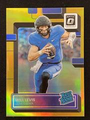 Will Levis [Gold] #4 Football Cards 2023 Panini Chronicles Draft Picks Prices