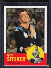 Matt Striker Wrestling Cards 2006 Topps Heritage II WWE Prices