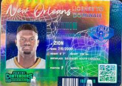 Zion Williamson #28 Basketball Cards 2021 Panini Contenders License to Dominate Prices