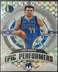 Luka Doncic [Mosaic] Basketball Cards 2021 Panini Mosaic Epic Performers Prices