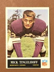 Mick Tingelhoff #111 Football Cards 1965 Philadelphia Prices