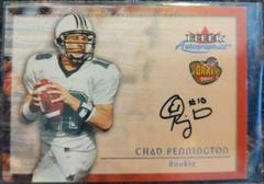 Chad Pennington Football Cards 2000 Fleer Autographics Prices