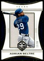 Adrian Beltre [Gold] #4 Baseball Cards 2018 Panini Chronicles Limited Prices