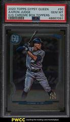 Aaron Judge #50 Baseball Cards 2020 Topps Gypsy Queen Chrome Box Toppers Prices