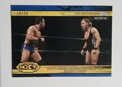 United Kingdom Champion Pete Dunne def. Roderick Strong [Blue] Wrestling Cards 2019 Topps WWE NXT Prices