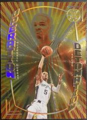 Dejounte Murray [Gold] #37 Basketball Cards 2021 Panini Illusions Operation Detonation Prices