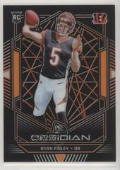 Ryan Finley [Electric Etch Orange] Football Cards 2019 Panini Obsidian Prices