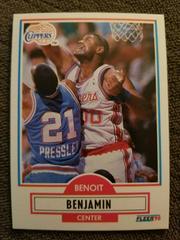 Benoit Benjamin #84 Basketball Cards 1990 Fleer Prices