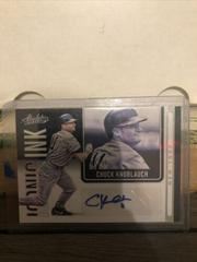 Chuck Knoblauch [Retail] Baseball Cards 2022 Panini Absolute Iconic Ink Autographs Prices